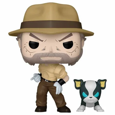 Figura POP Jojos Bizarre Adventure Joseph Joestar with Iggy