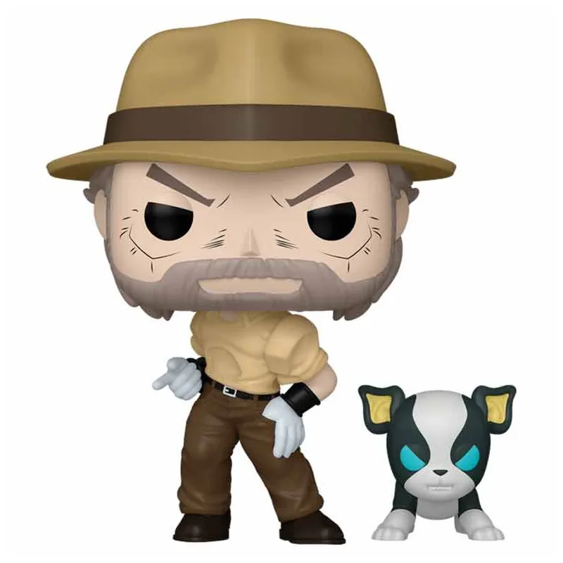 Figura POP Jojos Bizarre Adventure Joseph Joestar with Iggy