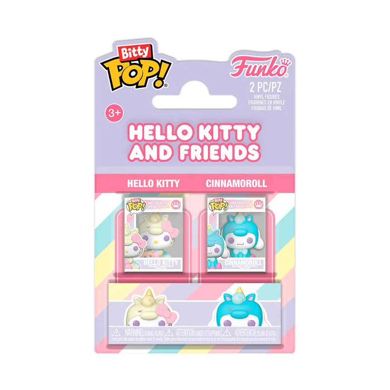 Blister 2 Bitty POP Sanrio Hello Kitty and Friends Hello Kitty & Cinnamoroll