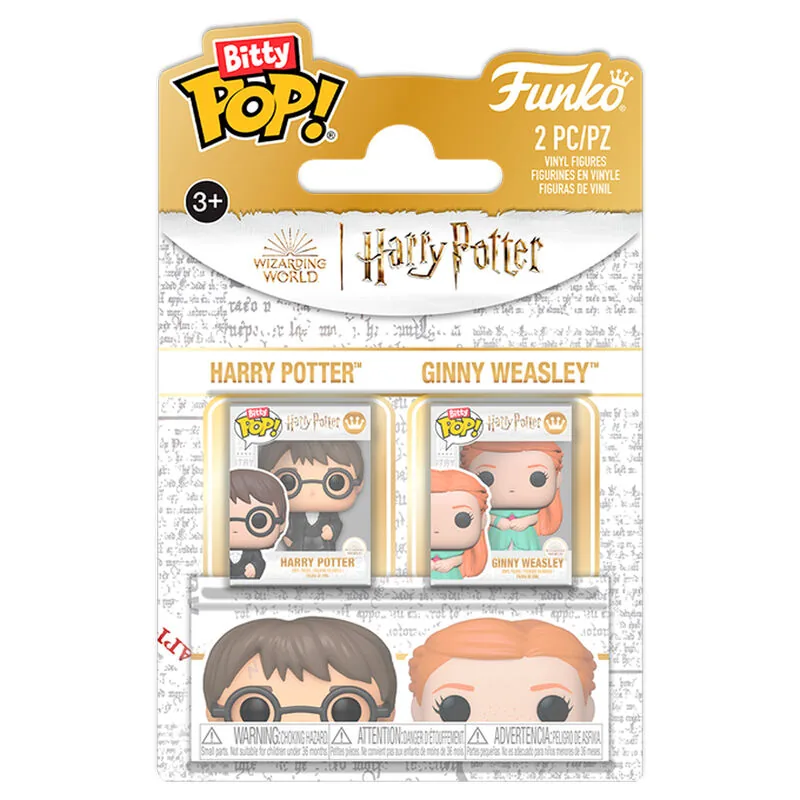 Blister 2 Bitty POP! Harry Potter Harry & Ginny