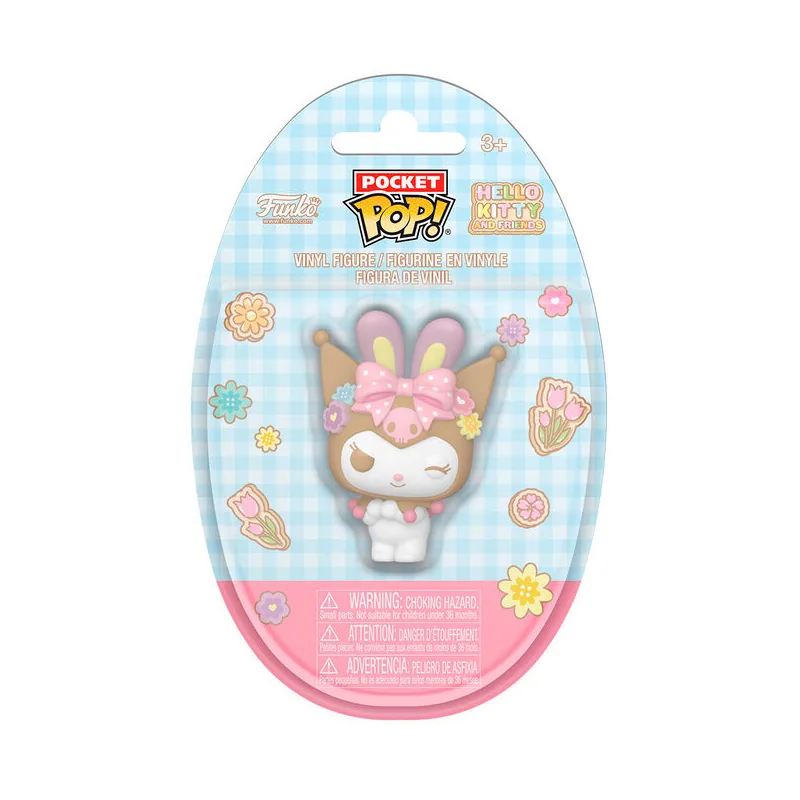 Figura Pocket POP Egg Hello Kitty and Friends Kuromi