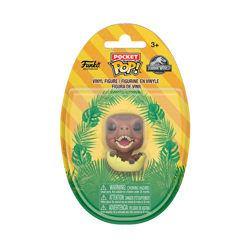 Figura Pocket POP Egg Jurassic World Baby Raptor