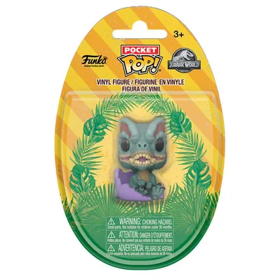 Figura Pocket POP Egg Jurassic World Dilophosaurus