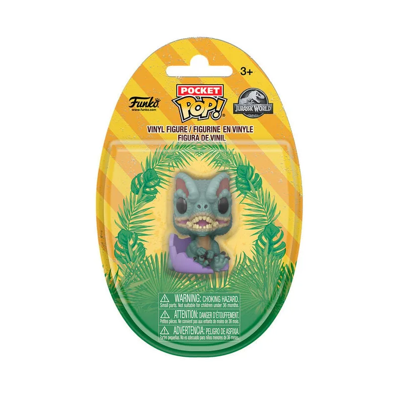 Figura Pocket POP Egg Jurassic World Dilophosaurus