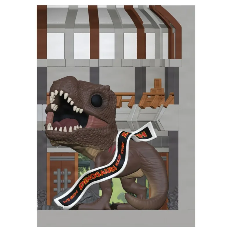 Figura POP Nooks Jurassic Park T. Rex in Visitor Center