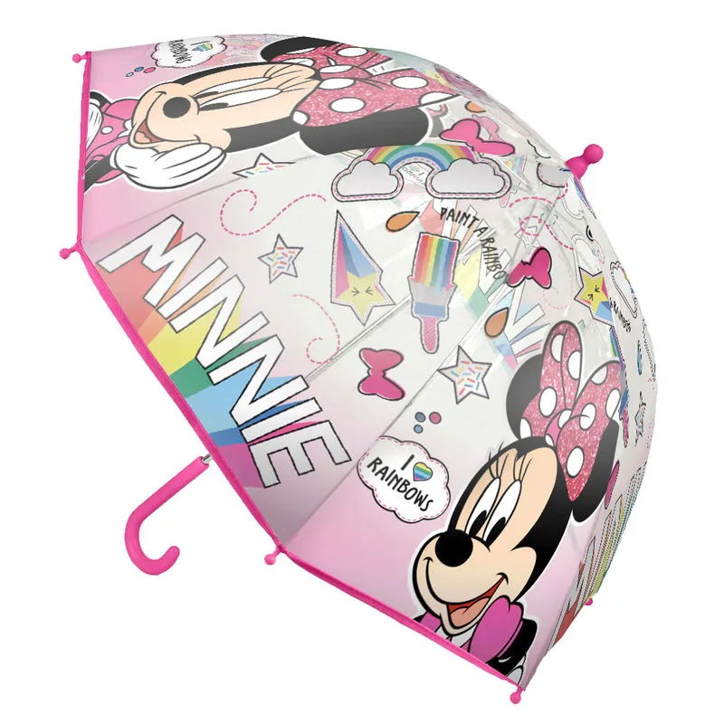 Paraguas manual burbuja Minnie Disney POE 45cm