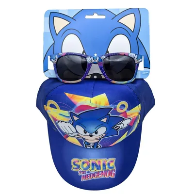 Set gorra + gafas sol Sonic the Hedgehog