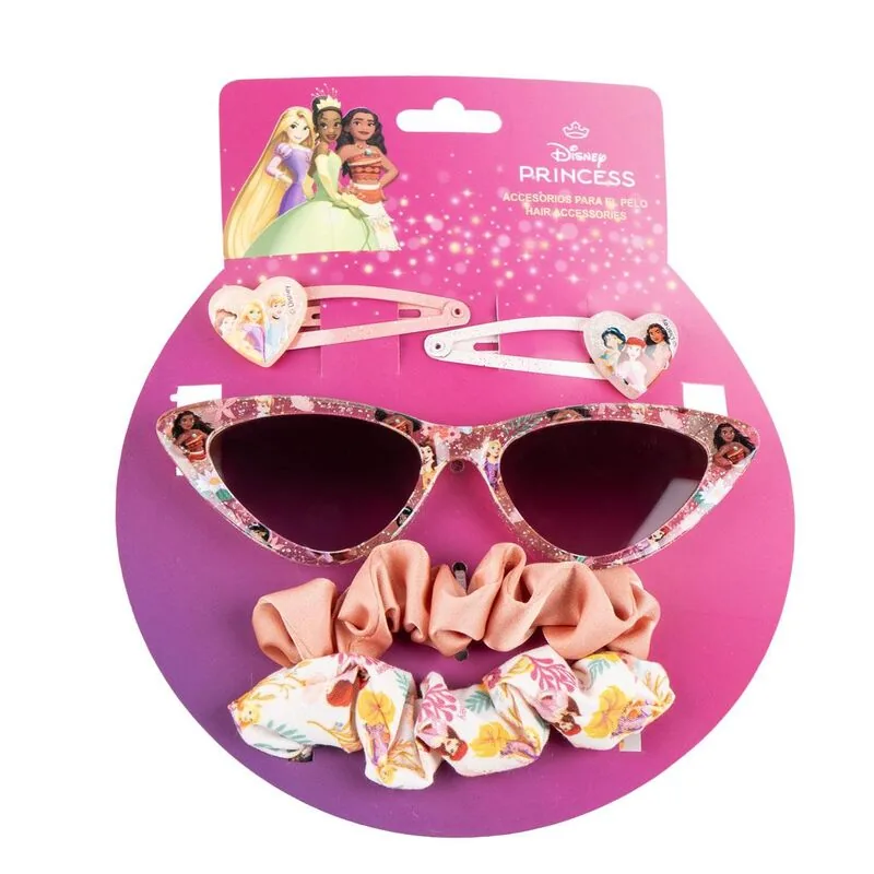 Set belleza + gafas sol Princesas Disney