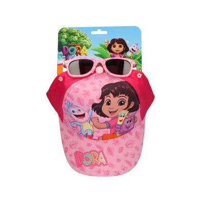Set gorra + gafas sol Dora la Exploradora