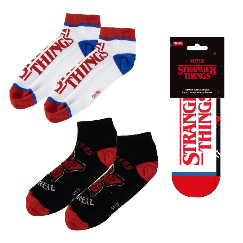 Set 2 pares calcetines Stranger Things adulto