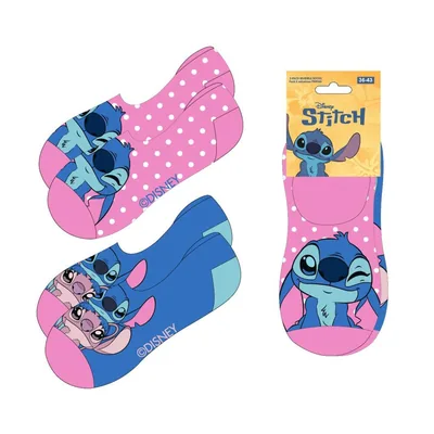 Set 2 pares calcetines Stitch Disney adulto