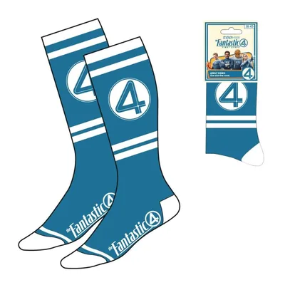 Calcetines Los 4 Fantasticos Marvel adulto