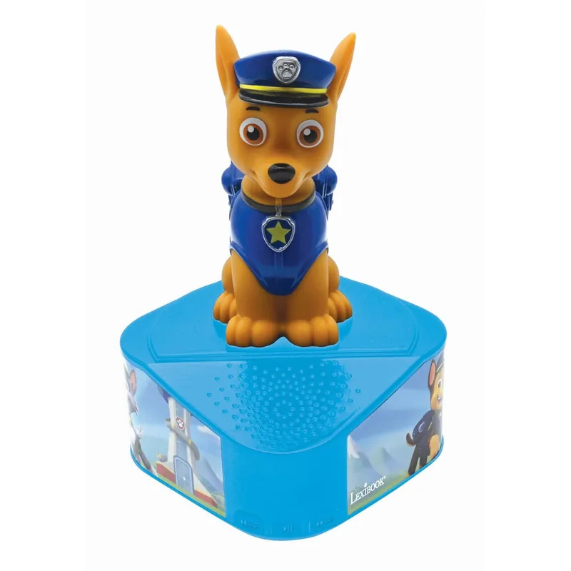 Altavoz Bluetooth Figura Luminosa Chase Patrulla Canina Paw Patrol