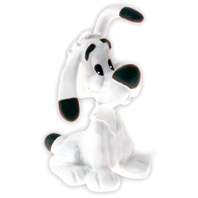 Figura Idefix Sentado Asterix El Galo 4cm