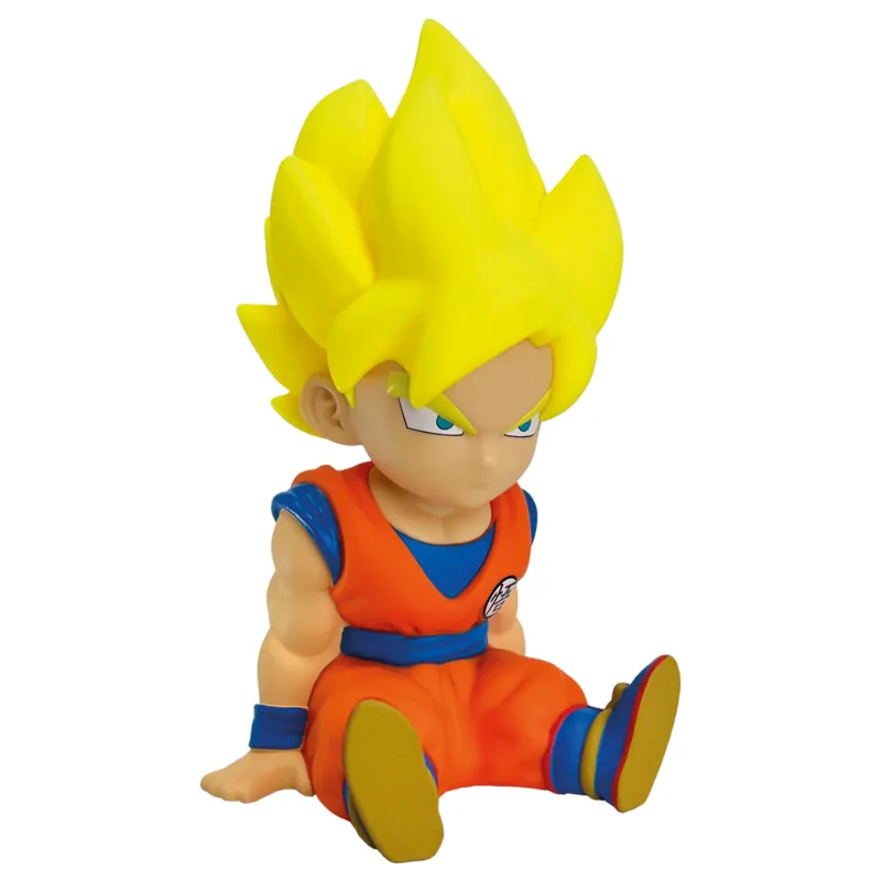 Figura hucha Son Goku Super Saiyan Dragon Ball Super 15cm