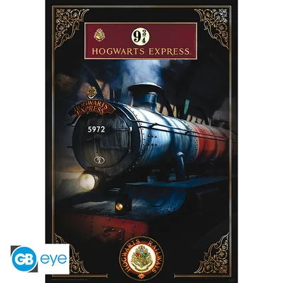 Póster Harry Potter Expreso de Hogwarts 91,5x61 cm