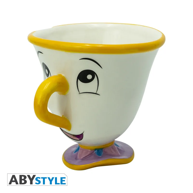 Taza 3D Disney La Bella y la Bestia Chip