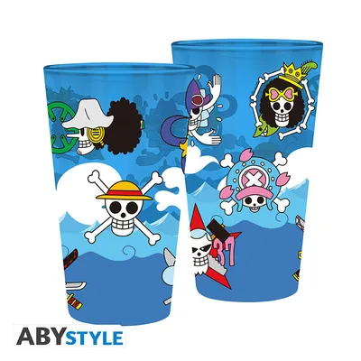 Vaso grande One Piece Skulls 400 ml