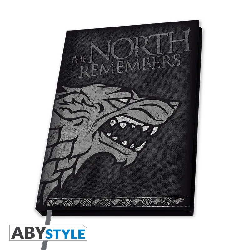 Cuaderno A5 Juego de Tronos Stark