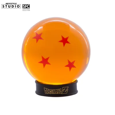 Bola de dragón de 4 estrellas Dragon Ball 75 mm con base
