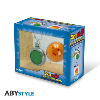 Set regalo Dragon Ball llavero Radar + bola de dragón 56 mm