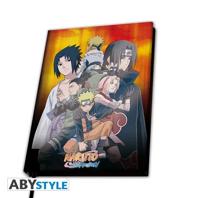 Cuaderno A5 Naruto Shippuden Konoha