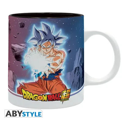 Taza Dragon Ball Super Goku UI vs Jiren 320 ml