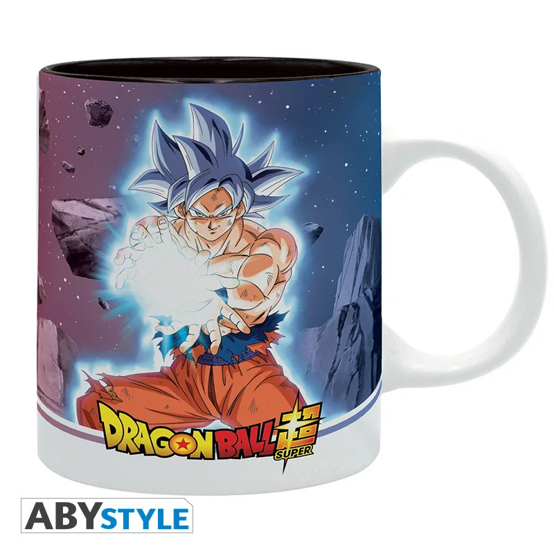 Taza Dragon Ball Super Goku UI vs Jiren 320 ml