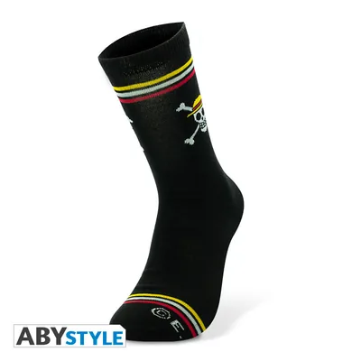 Calcetines One Piece Skull negros