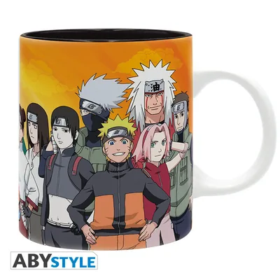 Taza Naruto Shippuden Konoha Ninjas 320 ml