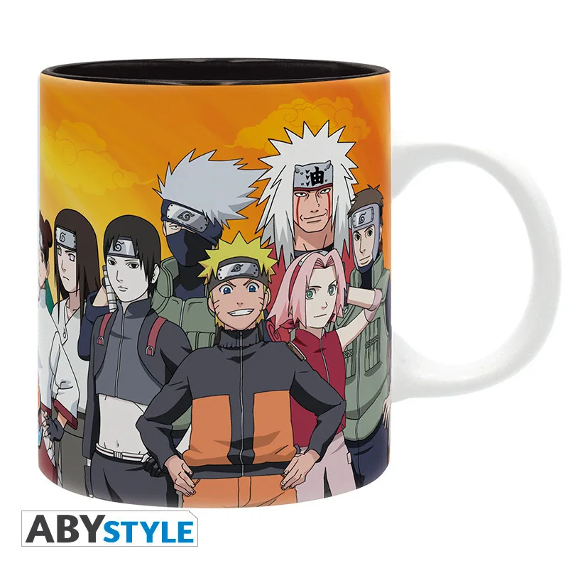 Taza Naruto Shippuden Konoha Ninjas 320 ml