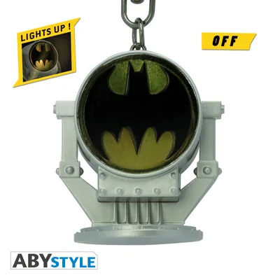 Llavero 3D premium DC Comics Bat-Señal