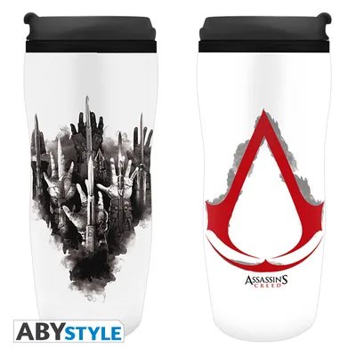 Taza de viaje Assassin's Creed Emblema 355 ml