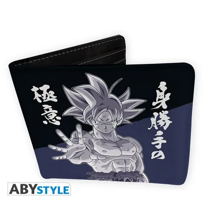 Cartera Dragon Ball Super Goku Ultra Instinto vinilo