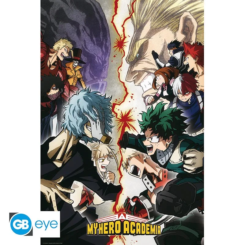 Póster My Hero Academia Confrontation 91,5x61 cm
