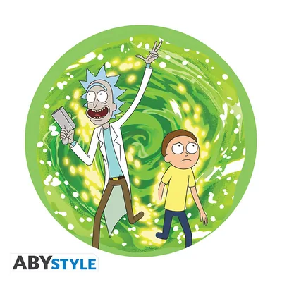 Alfombrilla de ratón flexible Rick y Morty Portal