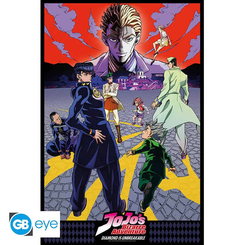 Póster Maxi JoJo's Bizarre Adventure Diamond 91,5x61 cm