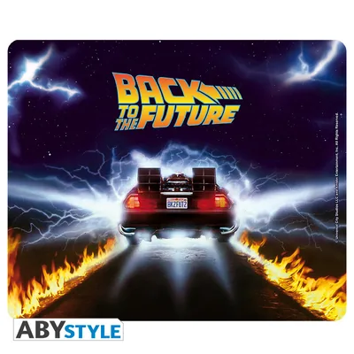Alfombrilla de ratón flexible Regreso al Futuro DeLorean