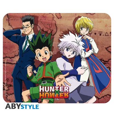Alfombrilla de ratón flexible Hunter x Hunter Grupo