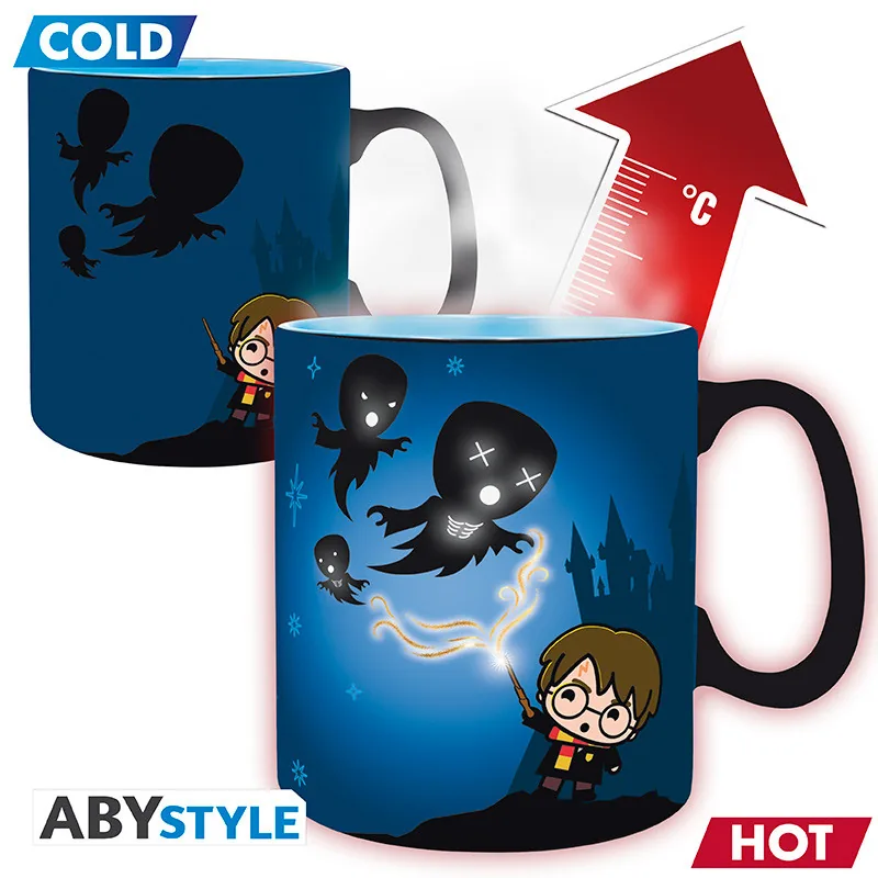 Taza termosensible Harry Potter Expecto Patronum 460 ml