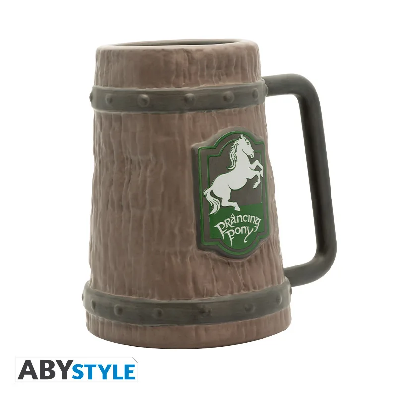 Jarra 3D El Señor de los Anillos El Pony Pisador 450 ml