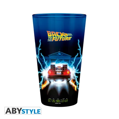 Vaso grande Regreso al Futuro DeLorean 400 ml