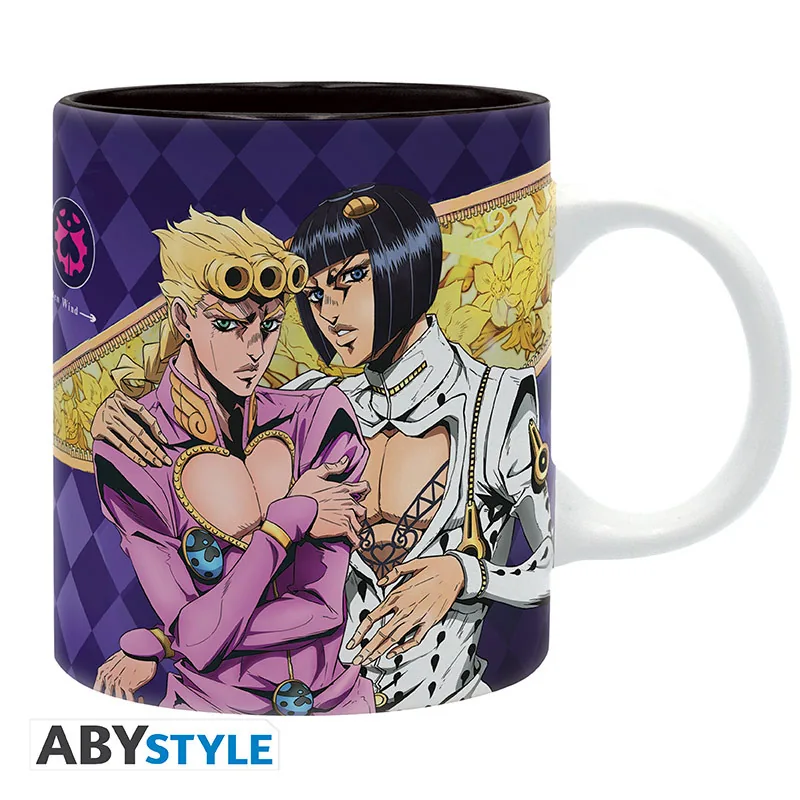 Taza JoJo's Bizarre Adventure Giorno y Bruno 320 ml