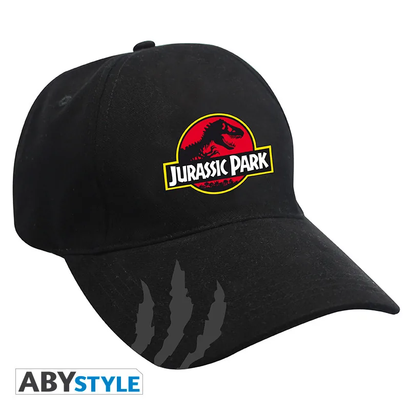Gorra Jurassic Park Logo negra
