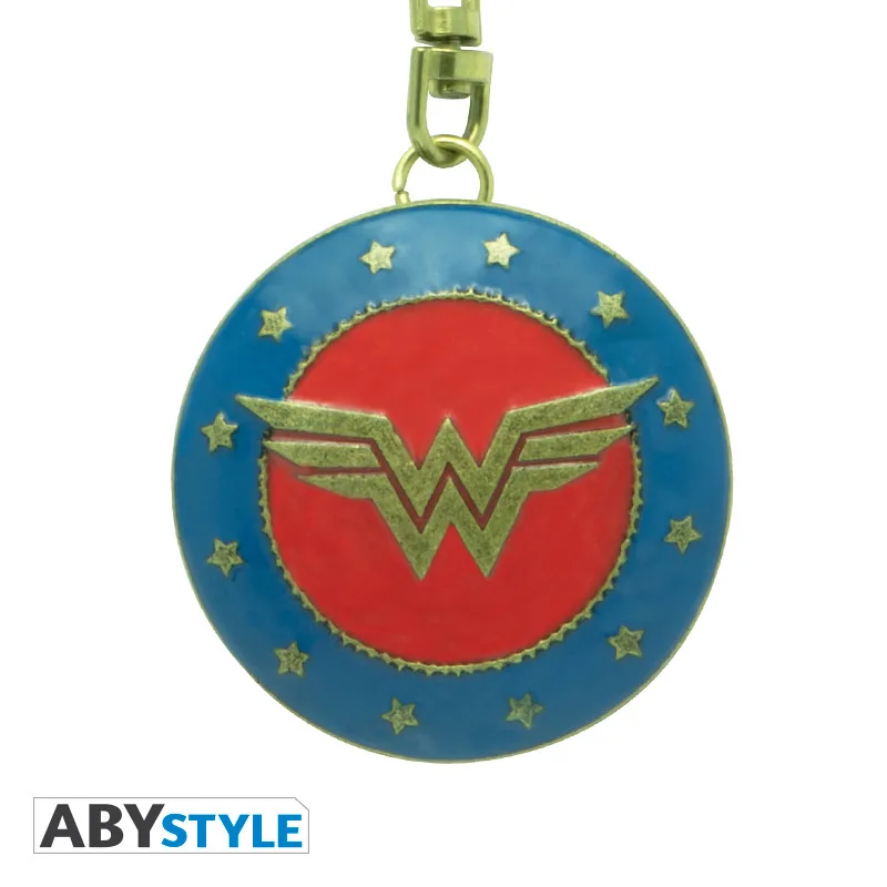 Llavero 3D DC Comics Escudo de Wonder Woman