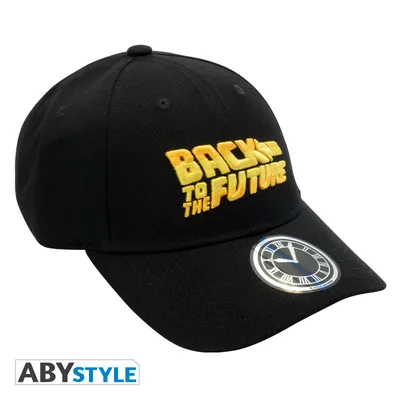 Gorra Regreso al Futuro Logo negra