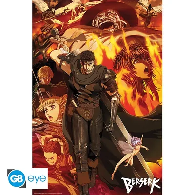 Póster Maxi Berserk Grupo 91,5x61 cm