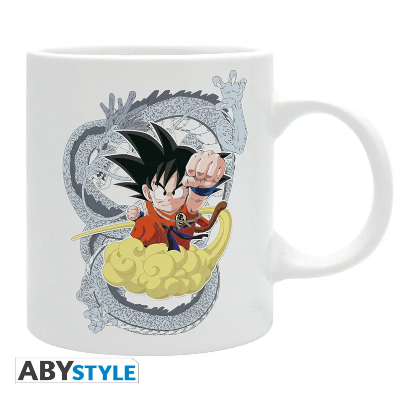 Taza Dragon Ball Goku y Shenron 320 ml