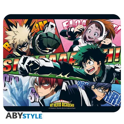 Alfombrilla de ratón flexible My Hero Academia Cómic