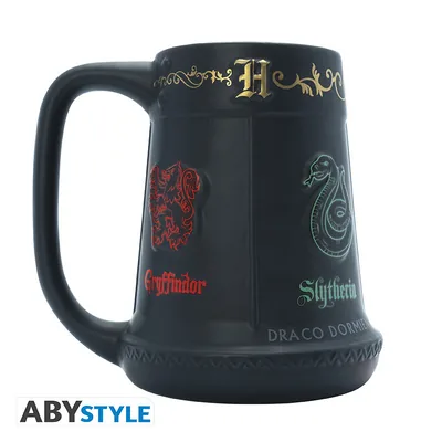 Taza 3D Harry Potter Las cuatro casas 650 ml